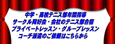 プライベートレッスン グループレッスン コーチご依頼はこちら