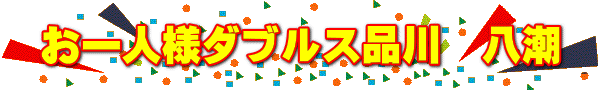 お一人様ダブルス品川　八潮